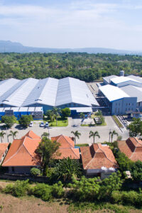 Aerial view factory Aerial view factory